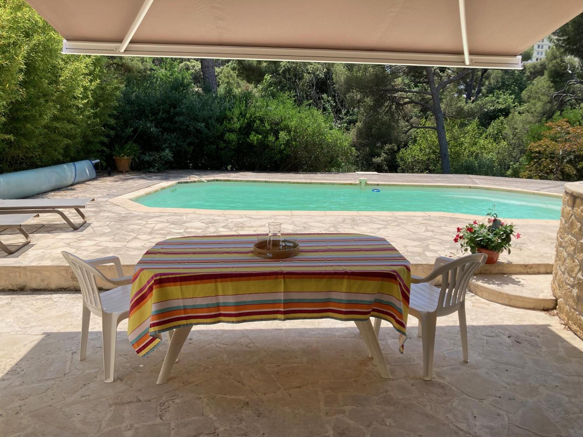 Superbe T2 Dans Villa Entre Calanques Et Colline มาร์กเซย ภายนอก รูปภาพ